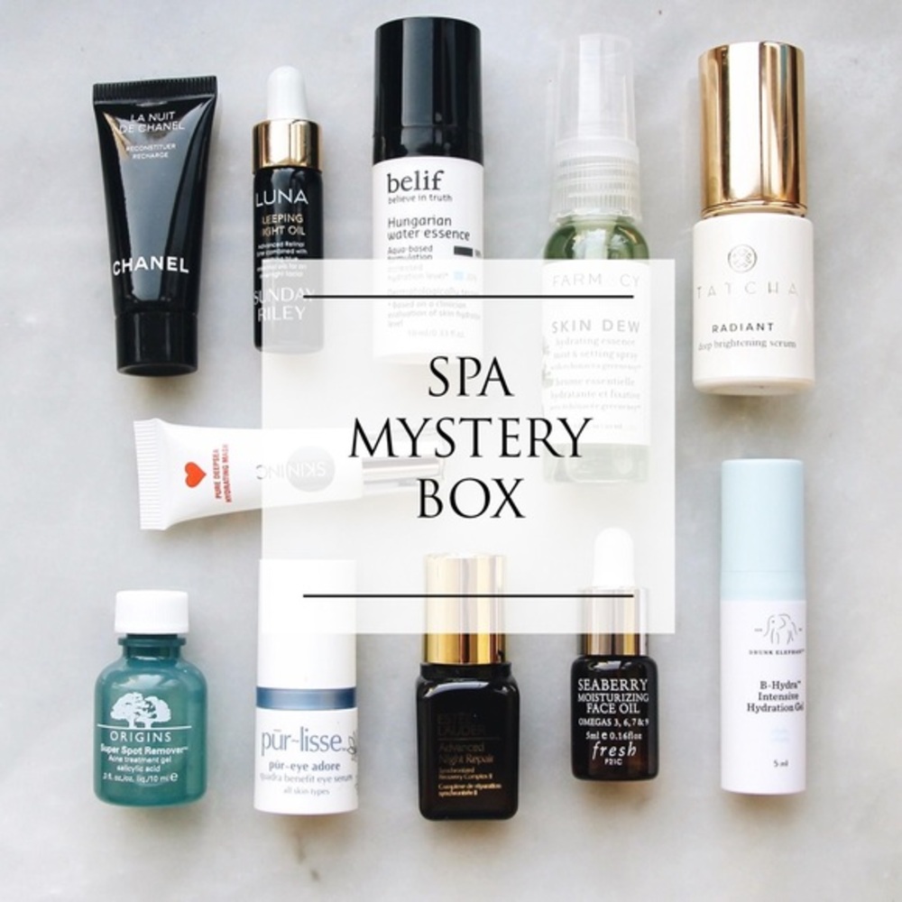 7 PIECE SPA MYSTERY BOX! 💅🏻🧖🏼‍♀️